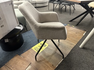 4x Eetkamerstoel Mieke Antraciet